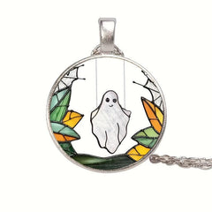Halloween Crystal Necklace Toy Gift for Kids