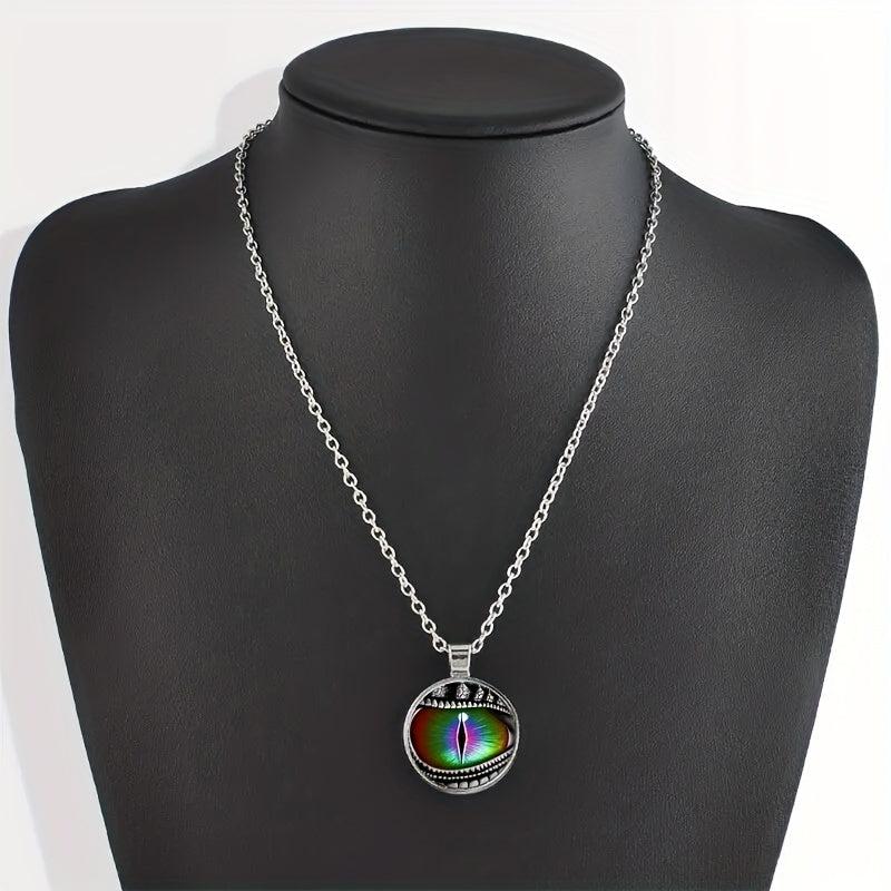 Vintage Eye Pendant Necklace The Perfect Holiday Toy Gift