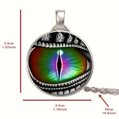 Vintage Eye Pendant Necklace The Perfect Holiday Toy Gift
