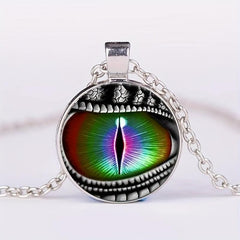 Vintage Eye Pendant Necklace The Perfect Holiday Toy Gift