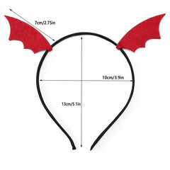 Halloween Headband Wings Party Hair Accessories