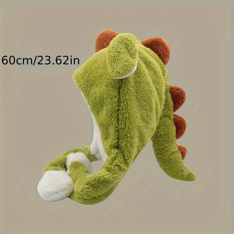 Dinosaur Hat Plush With Ears Animal Hat Plush Costume Hat