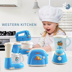 Kids Mini Kitchen Mixer Toy - Realistic & Fun Pretend Play