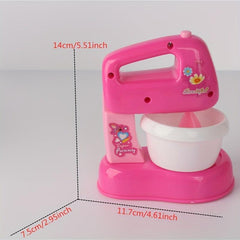 Kids Mini Kitchen Mixer Toy - Realistic & Fun Pretend Play
