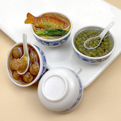 Large Bowl Noodle Model Childrens Food Play Decoration