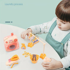 Family Toys Simulated Washing Machine Mini Appliances Set Role playing Toys