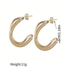 Stainless Steel Earrings For Women Girls