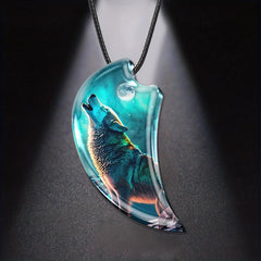 Resin Animal Pendant Necklace - Holiday Gift for Daughter