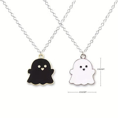 Ghost Necklace Creative Niche Pendant
