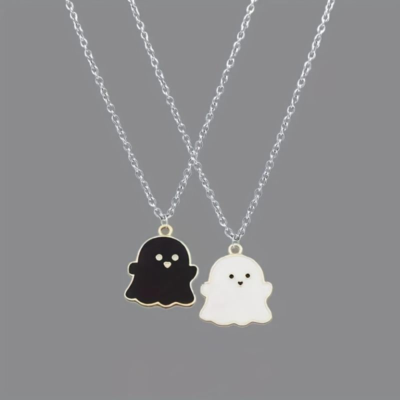 Ghost Necklace Creative Niche Pendant