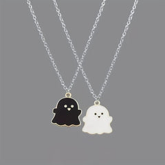 Ghost Necklace Creative Niche Pendant
