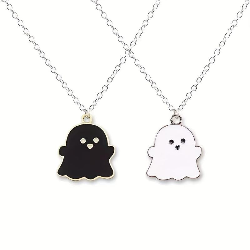 Ghost Necklace Creative Niche Pendant