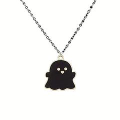 Ghost Necklace Creative Niche Pendant