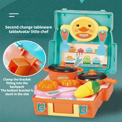 Fun Children's Play Kitchen Tableware Set - Ages 12 & Under
