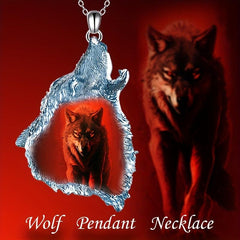 Geometric Triangle Crystal Animal Pendant Necklace for Kids