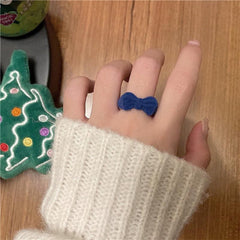 Bow Open Ring Girl Sweet Index Finger Ring