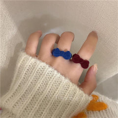 Bow Open Ring Girl Sweet Index Finger Ring