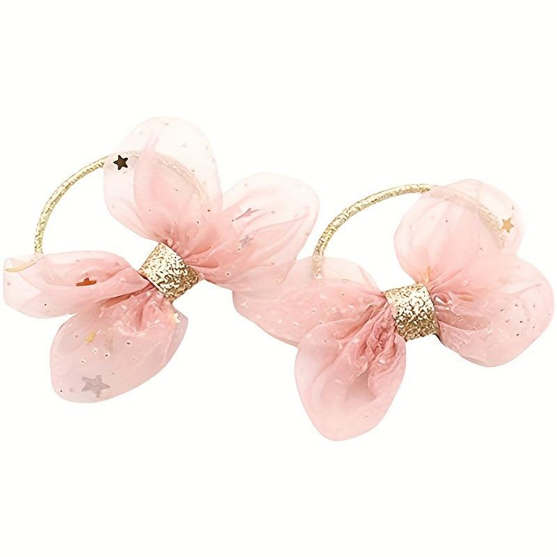 Chiffon Bow Baby Headband Elastic Hair Accessories