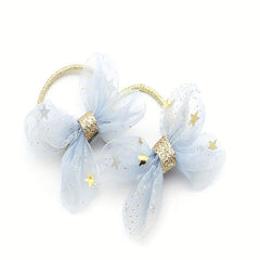 Chiffon Bow Baby Headband Elastic Hair Accessories