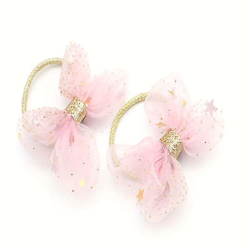 Chiffon Bow Baby Headband Elastic Hair Accessories