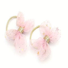 Chiffon Bow Baby Headband Elastic Hair Accessories