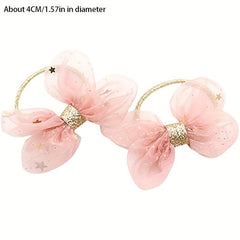 Chiffon Bow Baby Headband Elastic Hair Accessories