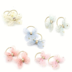 Chiffon Bow Baby Headband Elastic Hair Accessories