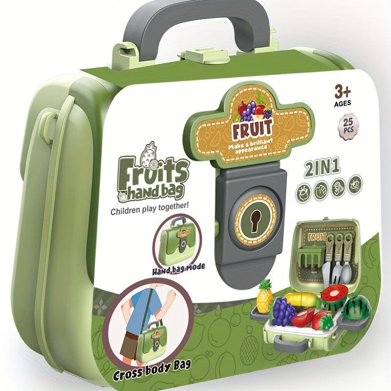 Kids Play House Toy Cutting Fruit Game