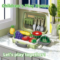 Kids Play House Toy Cutting Fruit Game