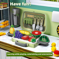 Kids Play House Toy Cutting Fruit Game
