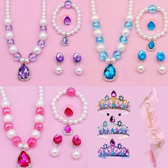 Princess Jewelry Set for Parties and Dress Ups