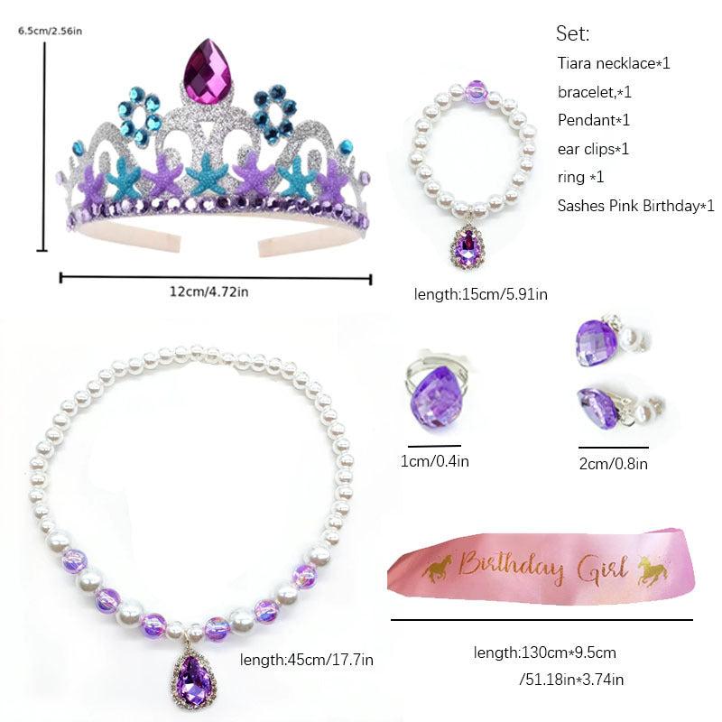 Princess Jewelry Set for Parties and Dress Ups