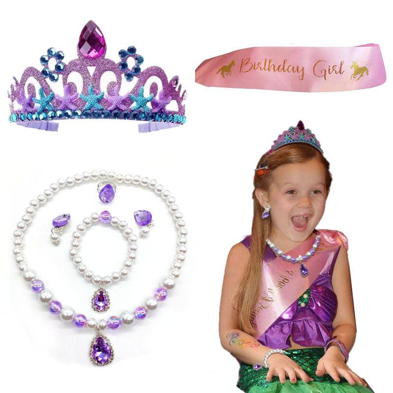 Princess Jewelry Set for Parties and Dress Ups