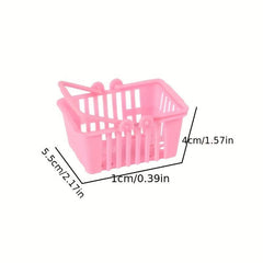 Mini Shopping Doll House Family Toy DIY Accessories