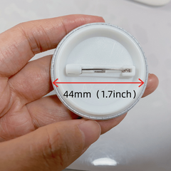 44mm 1 7inch Pins Broach DIY Buttons Snap Craft