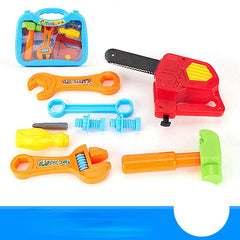 House Repair Tool Set for Kids with Safety Hat