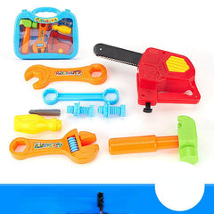 House Repair Tool Set for Kids with Safety Hat