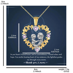 Heart Pendant Necklace Women's Jewelry Gift For Her