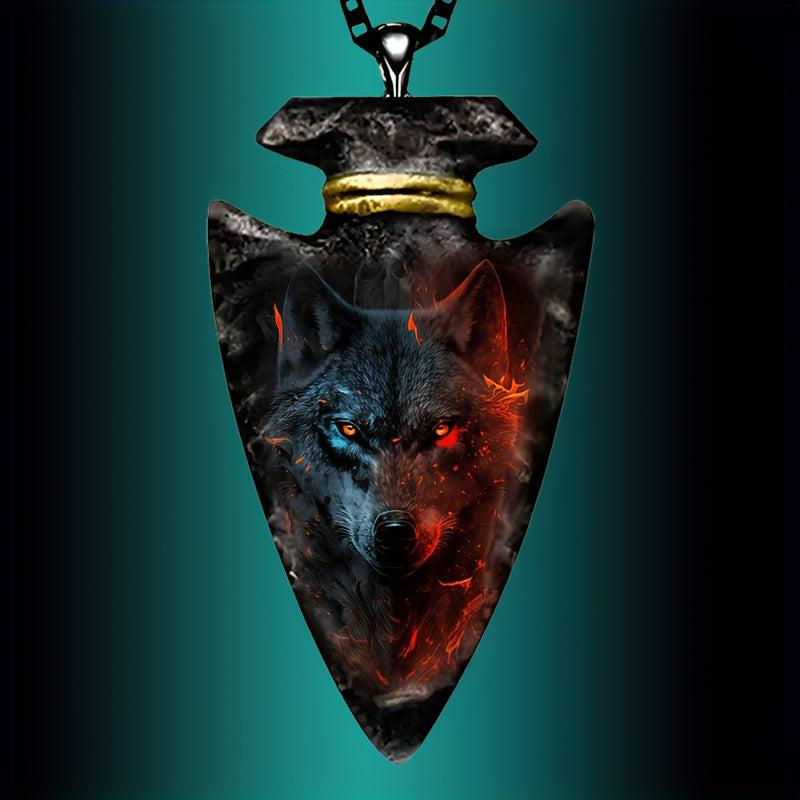 Wolf Necklace Pendant Necklace Toy For Kids Christmas Gift
