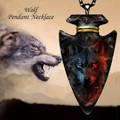 Wolf Necklace Pendant Necklace Toy For Kids Christmas Gift