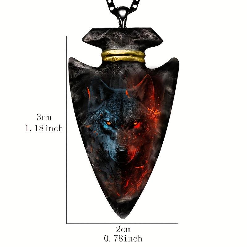 Wolf Necklace Pendant Necklace Toy For Kids Christmas Gift