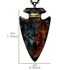 Wolf Necklace Pendant Necklace Toy For Kids Christmas Gift