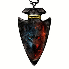Wolf Necklace Pendant Necklace Toy For Kids Christmas Gift
