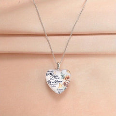 Love Crystal Butterfly Pendant Necklace English Toy Gift
