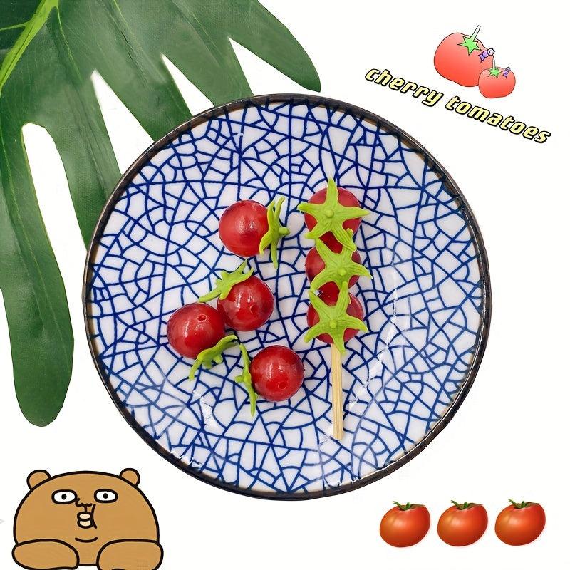 Mini Barbecue Skewer Toy Meat Model Japanese Style Hairpin Accessory