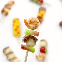 Mini Barbecue Skewer Toy Meat Model Japanese Style Hairpin Accessory