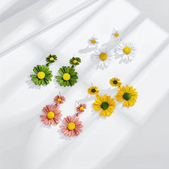 Small Daisy Earrings Joker Flower Earrings