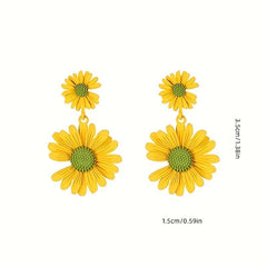 Small Daisy Earrings Joker Flower Earrings