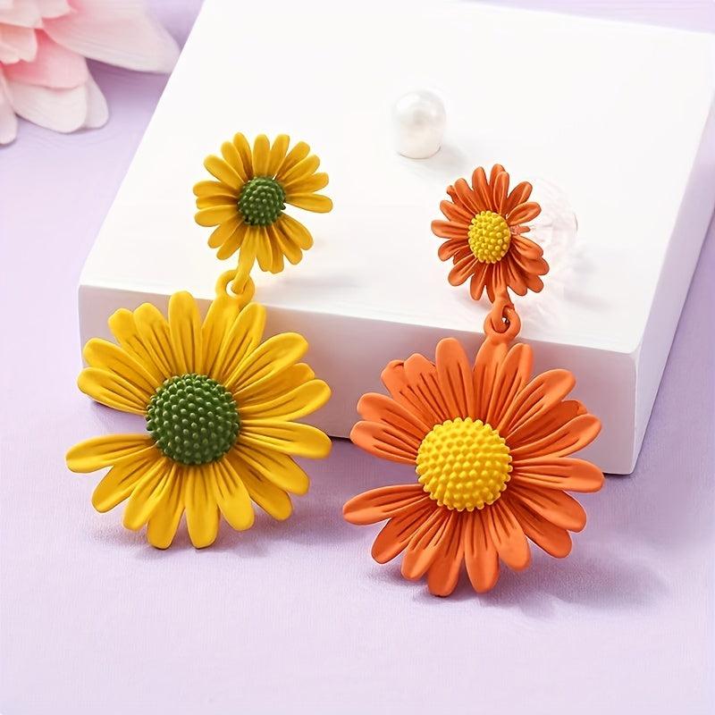 Small Daisy Earrings Joker Flower Earrings