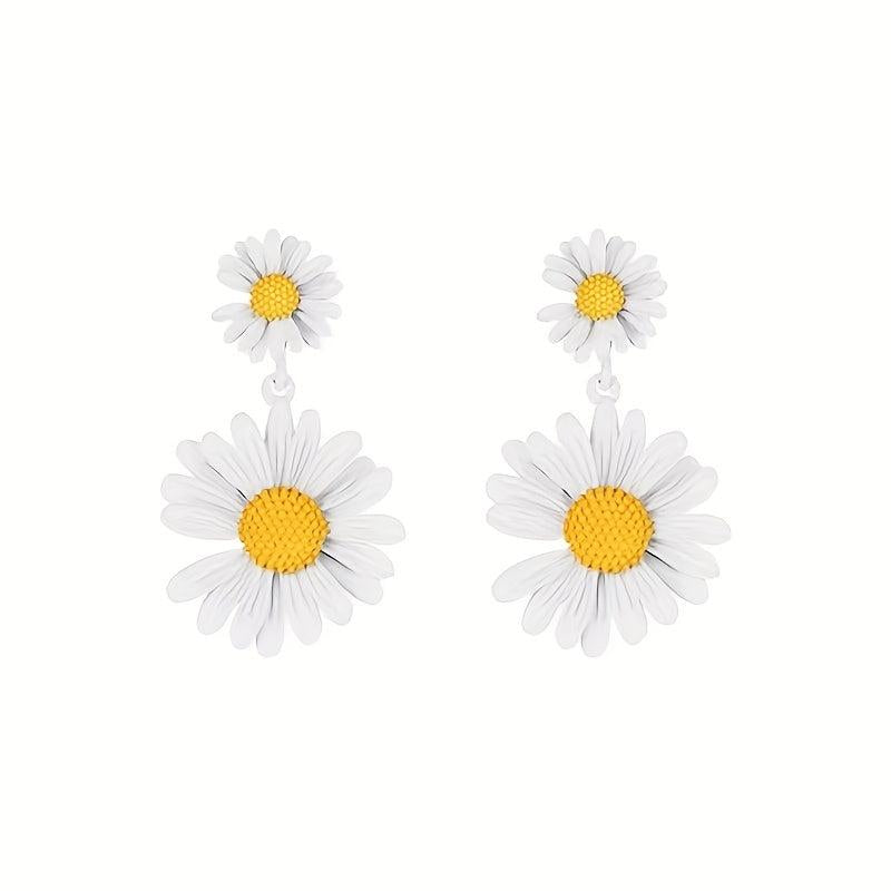 Small Daisy Earrings Joker Flower Earrings